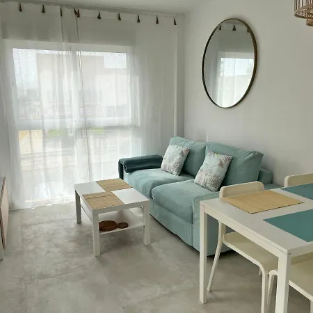 Atico Helena Con Solarium Y Jacuzzi Privado En Laguna Beach Vera Extérieur photo
